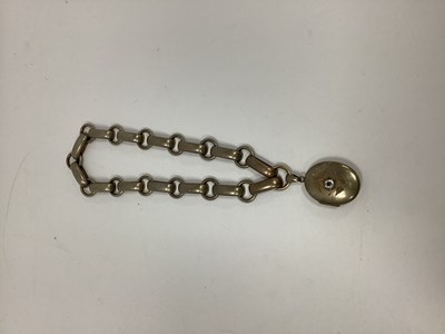 Lot 1346 - A Victorian Oval Locket Pendant, with inset...