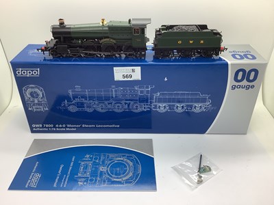 Lot 569 - A Boxed Dapol '00' Gauge Manor Class 4-6-0...