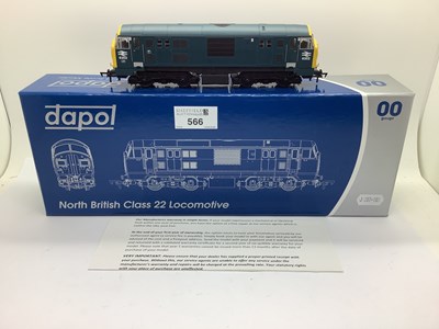 Lot 566 - A Boxed Dapol 'OO' Gauge North British Class...