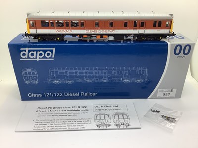 Lot 553 - A Boxed Dapol '00' Gauge Class 121 Railcar, in...