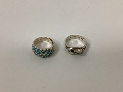 Lot 1353 - David Scott Walker; A 1980's Hallmarked Silver...