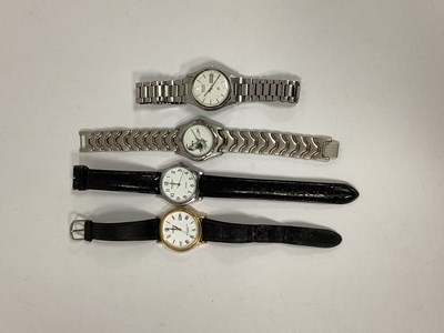 Lot 1340 - Seiko Modern SQ Gent's Wristwatch; together...