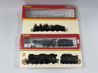 Lot 718 - Two Hornby 'OO' Gauge/4mm Boxed Steam Tender...