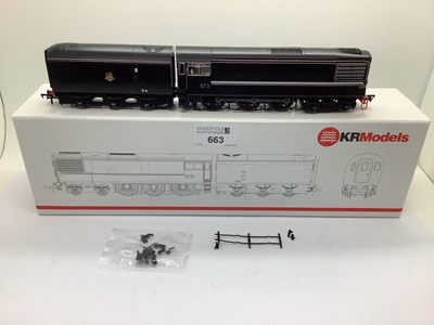 Lot 663 - A Boxed KR Models '00' Gauge GT3 4-6-0...