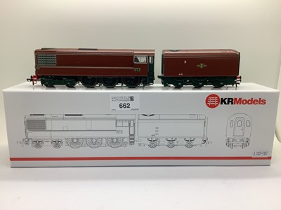 Lot 662 - A Boxed KR models 'OO' Gauge GT3 Gas Turbine...