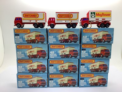 Lot 629 - Twelve Matchbox Superfast Diecast Model #42...