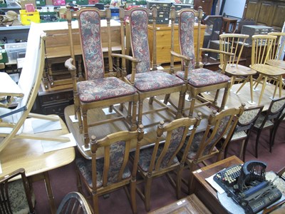 Lot 1651 - Ercol 'Hampton Range' Dining Table and Chairs,...