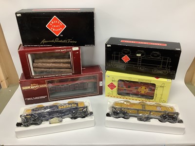 Lot 357 - Five Boxed "G" Gauge - Gauge One U.S.A Outline...