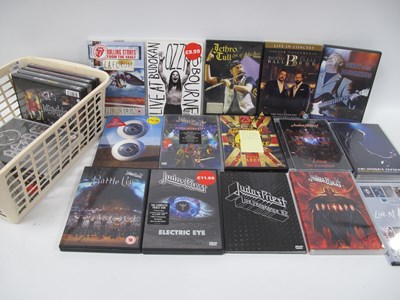 Lot 793 - Lot of 25 Rock & Metal DVDs, including discs...
