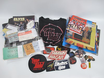 Lot 611 - Lot of Rock & Pop Memorabilia 1970s-2000s,...