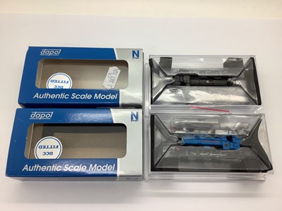 Lot 615 - Two boxed Dapol N gauge 0-6-0 pannier tank...