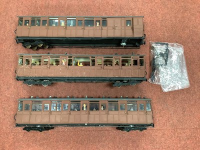 Lot 415 - Three Kit Built Gauge One/10mm Circa 1900...