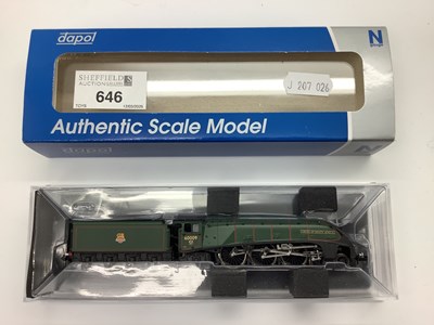 Lot 646 - A Boxed Dapol 'N' Gauge A4 Class "Union of...