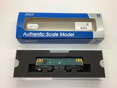 Lot 623 - A Boxed Dapol 'N' Gauge Class 27 Diesel...