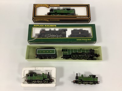 Lot 439 - Five 00 gauge LNER locomotives: two Mainline...