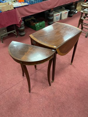Lot 1678 - XVIII Century Style Mahogany Pembroke Table,...