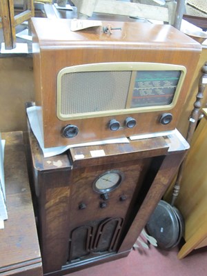 Lot 1553 - Two Vintage Radios: Cossor Melody Maker Model...