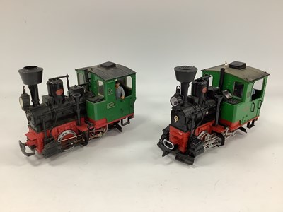 Lot 681 - Two L.G.B Ref 2021 'G' Gauge 0-4-0 "Stanz"...