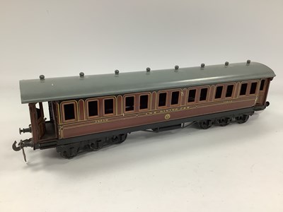 Lot 664 - A Bassett-Lowke Gauge One L.M.S Twelve Wheel...