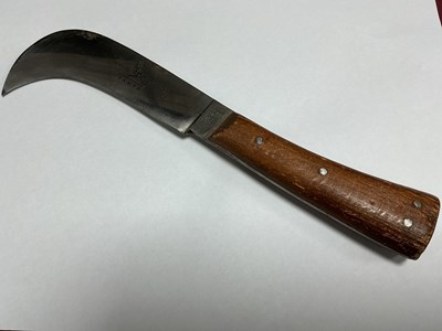 Lot 521 - C+X Lockwood Brothers Bill Hook Knife, blade...