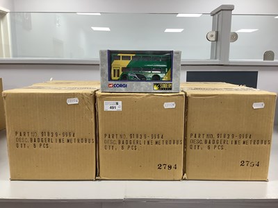 Lot 491 - Thirty Six Diecast Model Buses by Sunbeam...