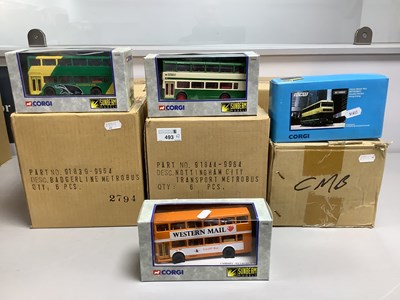 Lot 493 - Thirty Six Diecast Model Buses by Sunbeam...