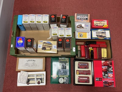 Lot 330 - Approximately Forty Diecast Model Buses, Tram...