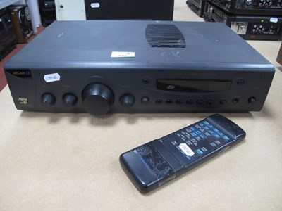 Lot 542 - An Arcam Alpha AV50 Amplifier, with remote.