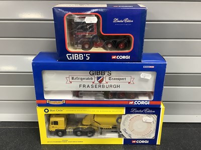 Lot 541 - Three Boxed Corgi 1:50 Diecast Models...