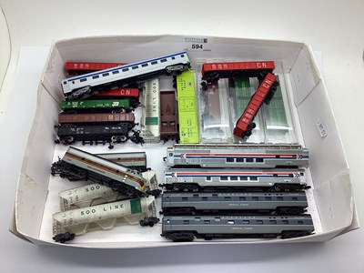 Lot 594 - A Bachmann Spectrum 'N' Gauge F7A and F7B Pair...