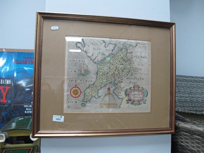 Lot 1057 - William Hole, Antique Hand Tinted Map of...