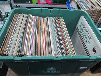 Lot 1123 - Lot of 100 Vinyl LPs, a mix of rock & roll,...