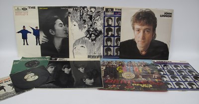 Lot 804 - Lot of The Beatles / John Lennon LPs, EP and 7"...