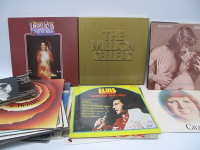 Lot 755 - Lot of 30+ Vinyl LPs and 7" Singles. Including...