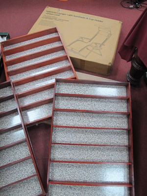 Lot 1287 - Lilo Textoling Lounger, paste table, four...