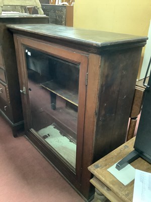 Lot 1549 - Mahogany Glazed Display Cabinet, crica 1900,...