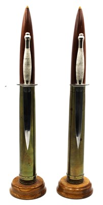 Lot 452 - Fairbairn Sykes Dagger & Gun Shell Ornaments,...