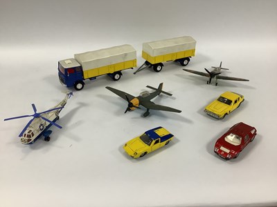 Lot 480 - Seven 1970's Dinky Diecast toys, including...
