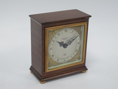 Lot 1265 - Elliott Mahogany Cased Mantle Clock, for H.L....
