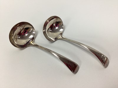 Lot 13 - A Pair of Hallmarked Silver Old English...