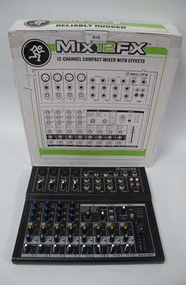 Lot 519 - Mackie MIX12FX 12-Channel Compact Mixer with...
