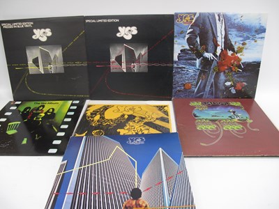 Lot 772 - Collection Of Seven Yes Vinyl LP's, Going for...