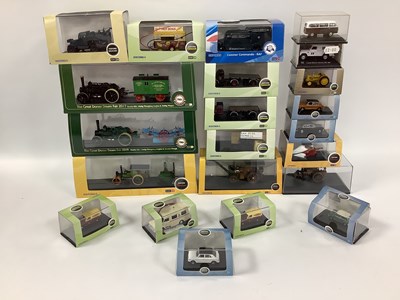 Lot 442 - Twenty two 1:76 scale Diecast vehicles, steam...