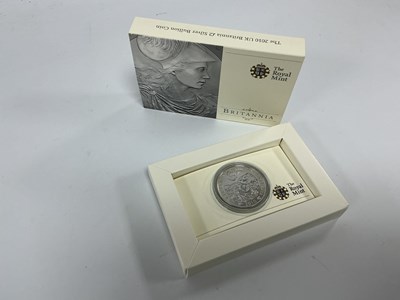 Lot 582 - 2010 Royal Mint UK Britannia £2 Fine Silver...