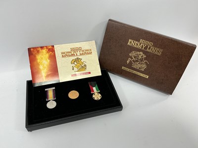Lot 652 - Royal Mint Behind Enemy Lines Gulf War Gold...