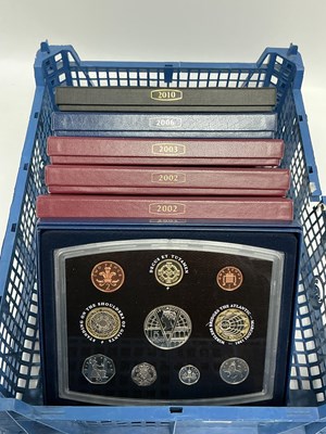Lot 337 - Collection Of Six Royal Mint UK Proof Year...