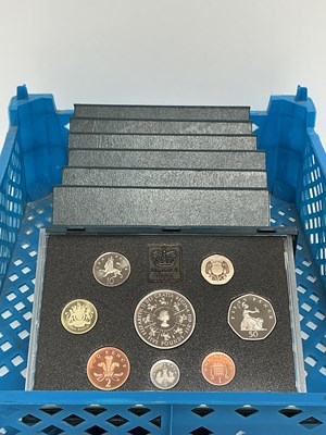 Lot 361 - Collection Of Seven Royal Mint UK Proof Year...