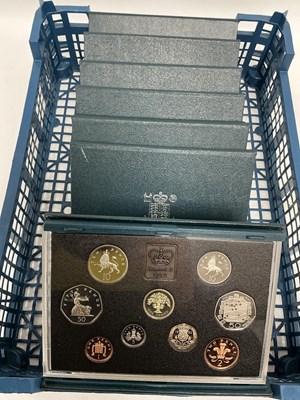 Lot 332 - Collection Of Seven Royal Mint UK Proof Year...