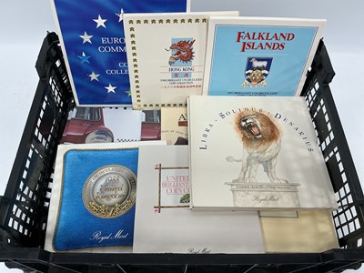 Lot 384 - Large Collection Of World Commemorative Coin...