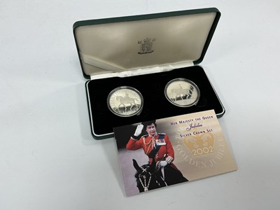 Lot 584 - 2002 Royal Mint Queen's Jubilee Silver Proof...
